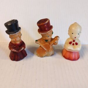 Gurley Christmas Candles Choir Carolers Vintage Holiday